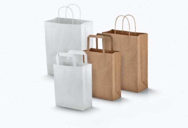 Kraft Handled Bags